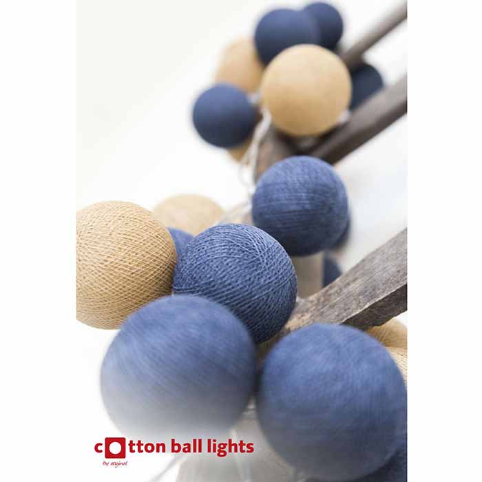 Cotton Ball valosarja farkku 20-palloa