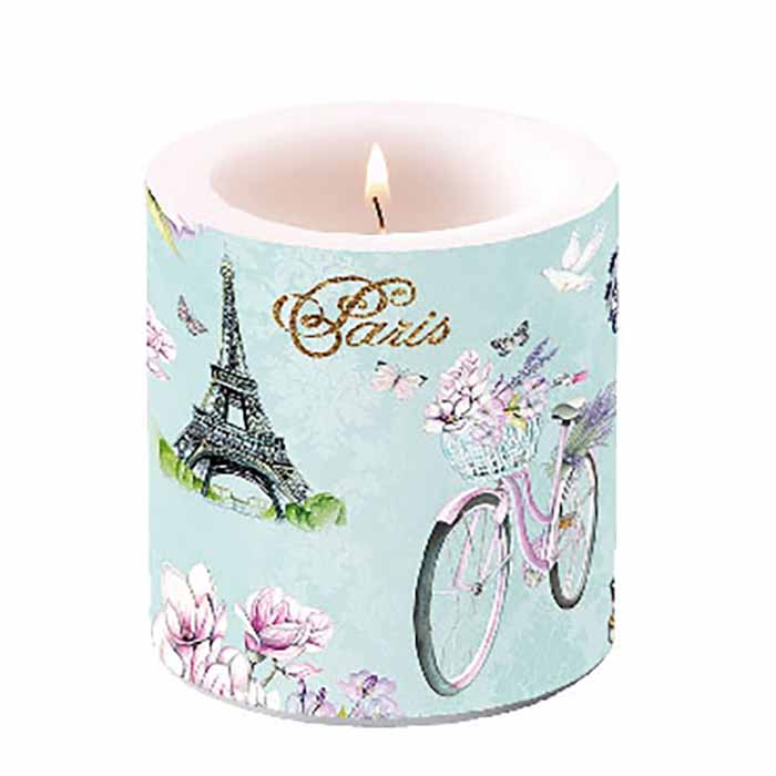 Kynttilä Bike In Paris 10 cm