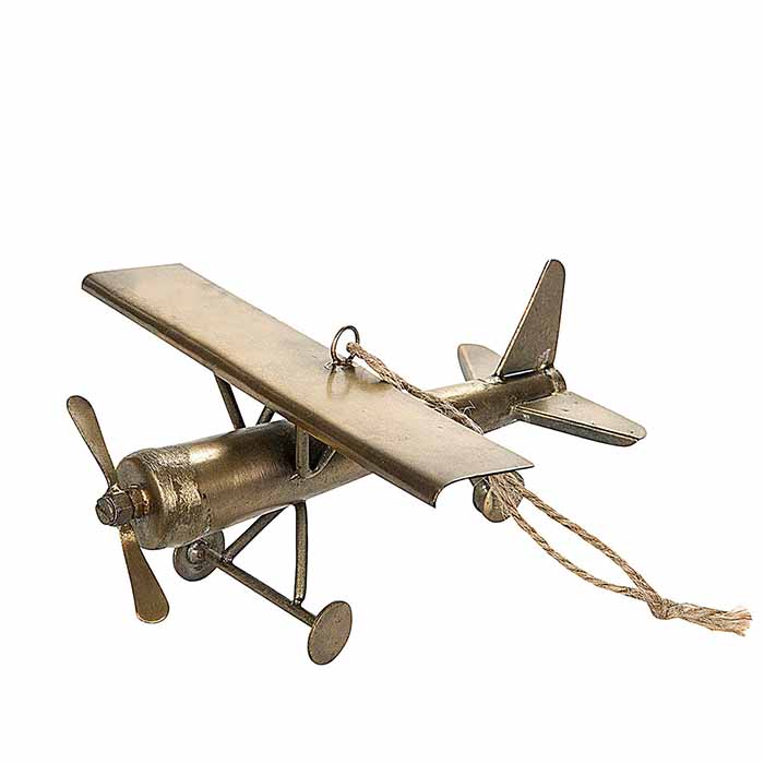 Joulukoriste lentokone antiikkikulta
