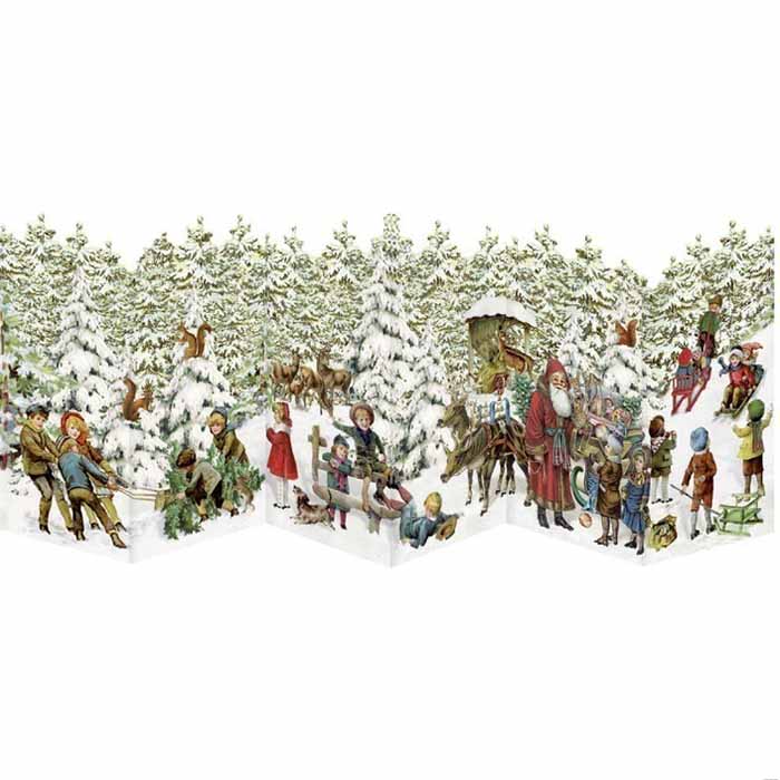 Joulukalenteri Mini Nostalgia Metsäjuhlat