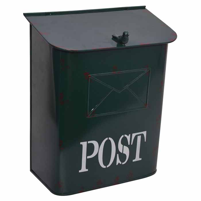 Postilaatikko Post Vintage tummanvihreä