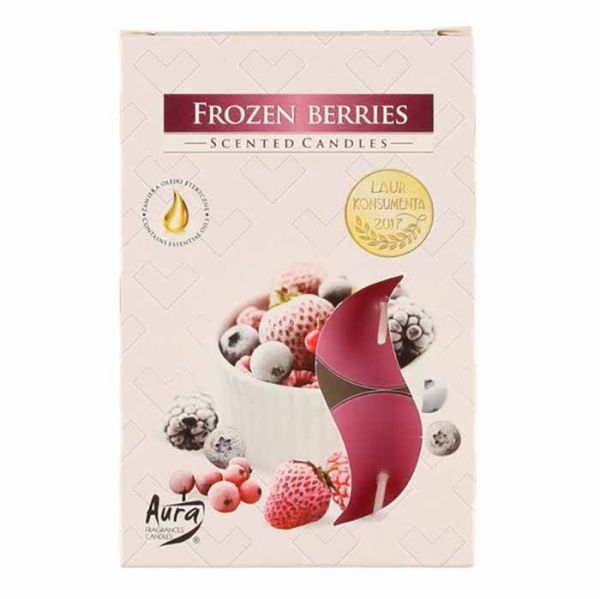 Tuoksulämpökynttilä Frozen Berries 6 kpl