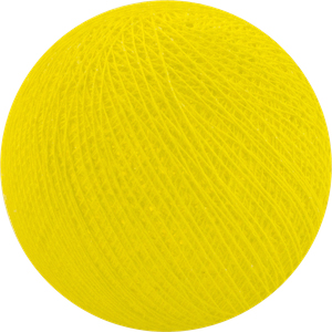 Cotton Ball pallo keltainen