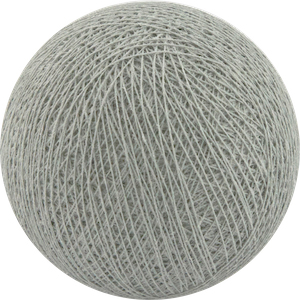 Cotton Ball pallo harmaa 8 cm