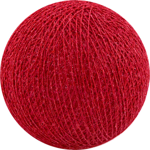 Cotton Ball pallo punainen