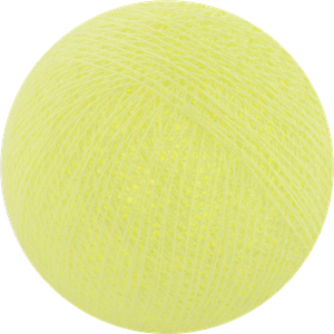 Cotton Ball pallo vaalea keltainen