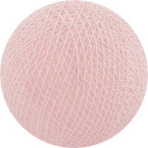 Cotton Ball pallo vaaleanpunainen 8 cm