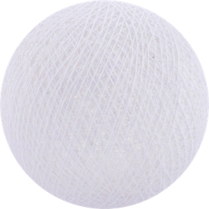 Cotton Ball pallo valkoinen 9,5 cm