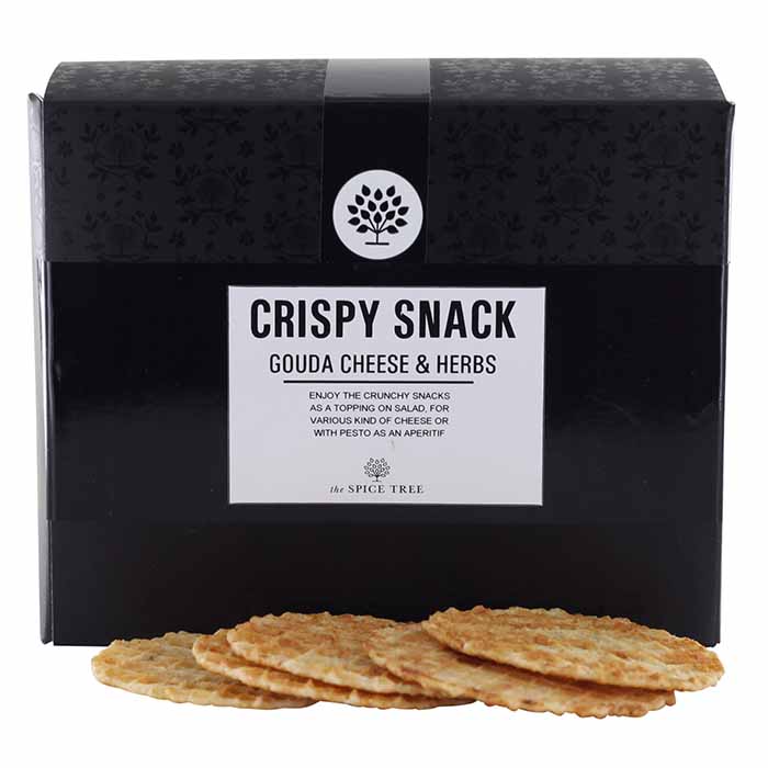 Gourmet Crispy Snacks Gouda Cheese & Herbs 100 g